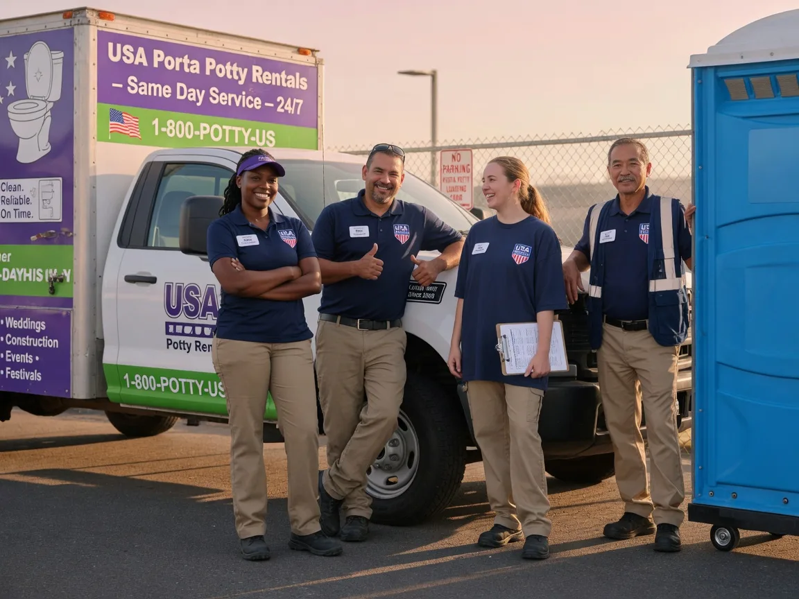 Porta Potty Rental company in Texas City, TX